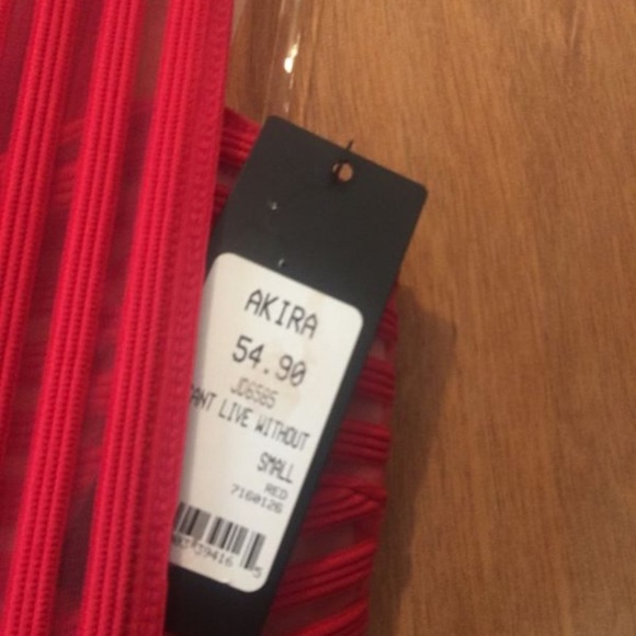 Sheer Black & Red Sleeveless 2 Dress BUNDLE New - Picture 6 of 7